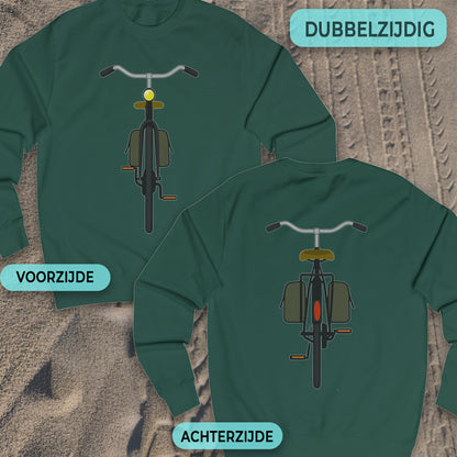 Stadsfiets voor & achter Sweater
